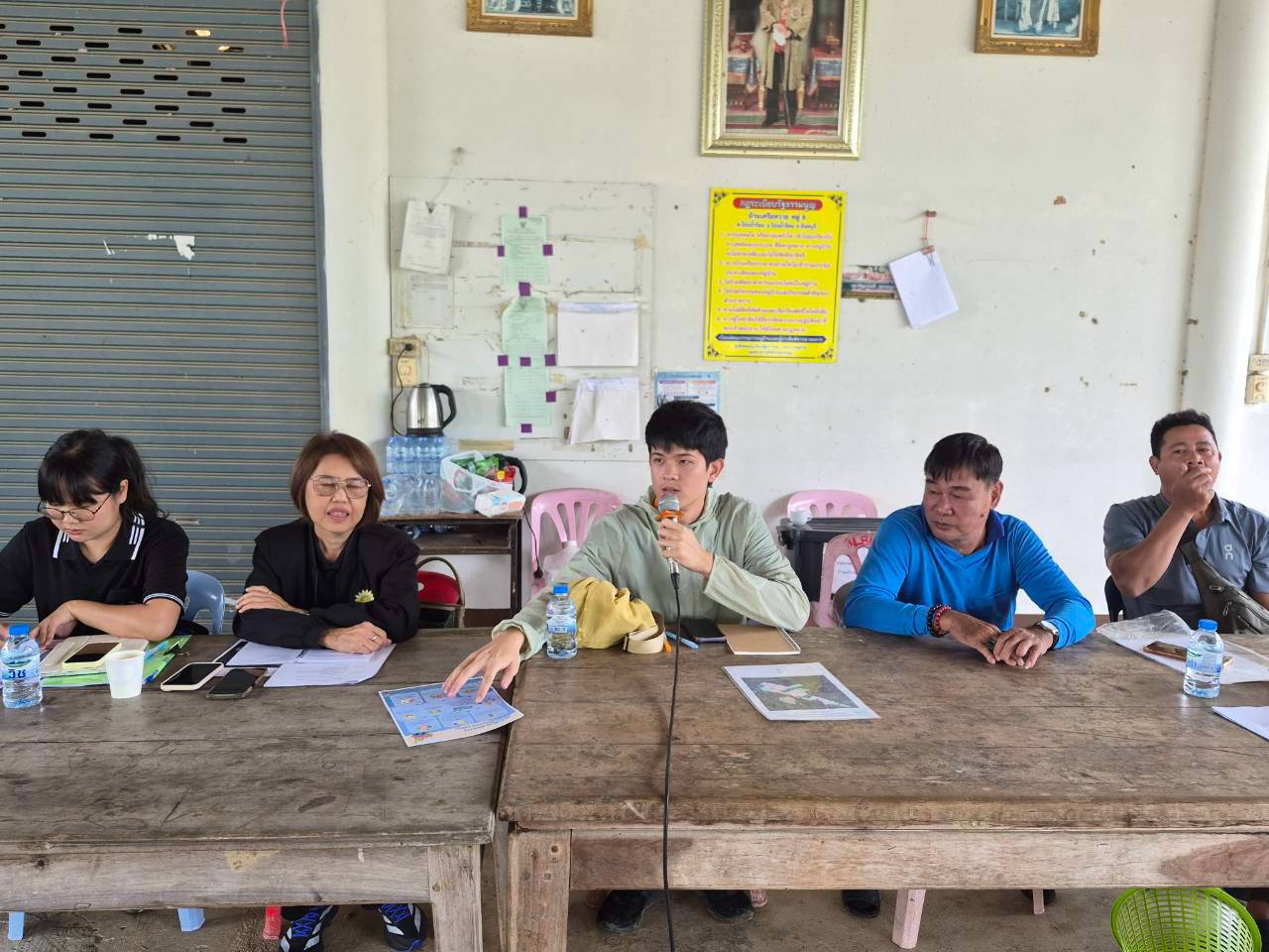 title - ประชุมเกษตรกรโครงการจัดที่ดินทำกินแปลงเกษตรเกื้อกูลทับปะตีโมเดล  ประจำเดือน กันยายน 2569